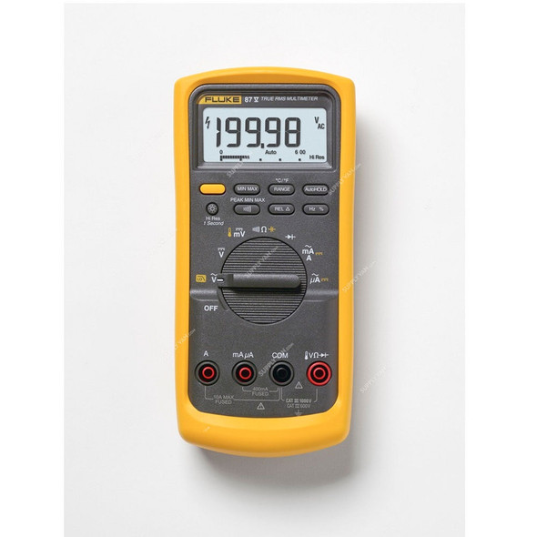 Fluke Industrial Electricians Combo Kit, 87-V-E2K-EUR, 10A, 1000V