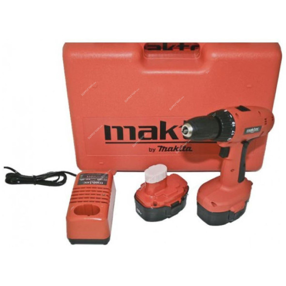 Maktec Cordless Drill, MT065SK2, 18V, 13MM