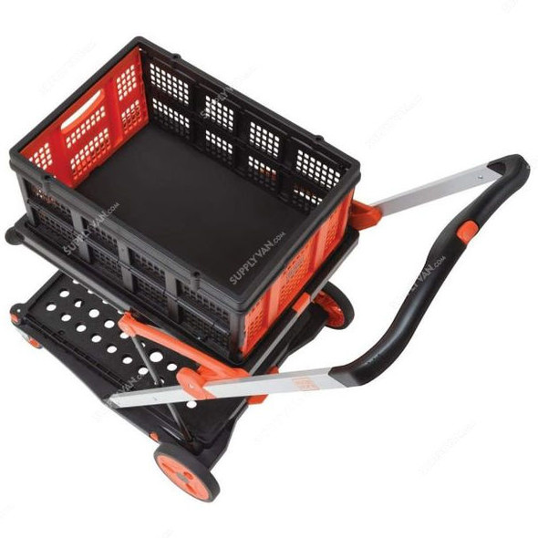 Black and Decker Double Platform Trolley and Basket, BXWT-H204, 60 Kg Black and Decker Double Platform Trolley and Basket, BXWT-H204, 60 Kg