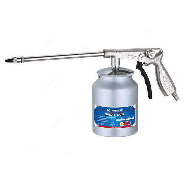 Kingtony Pneumatic Spray Gun, 7998210, 90-150 PSI, 1 Ltr