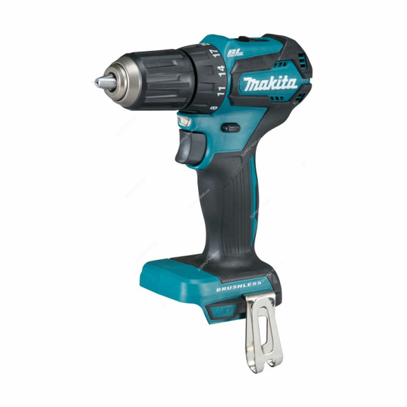 Makita LXT Brushless Drill Driver, DDF483RFJ, 2x 3.0Ah Battery, 1x 18V Charger, 13MM