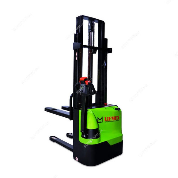 Lifmex Fully Electric Stacker, LES15, 3 Mtrs Lifting Height, 1500 Kg Weight Capacity