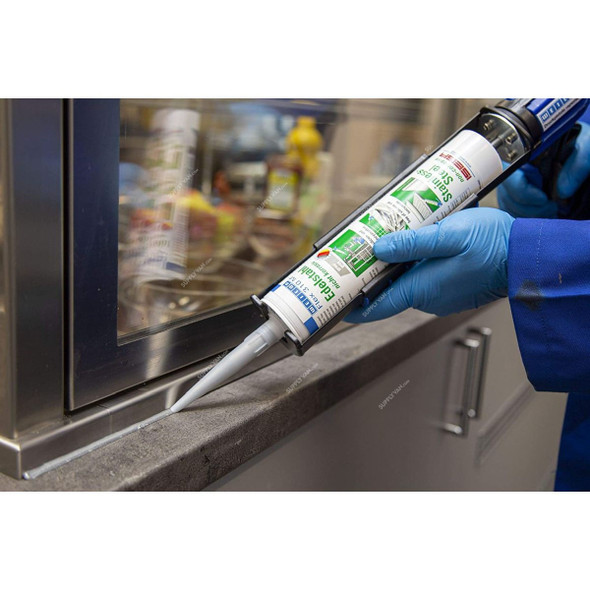 Weicon Flex 310 M Stainless Steel MS-Polymer Adhesive, 13656310, 310ML, Grey