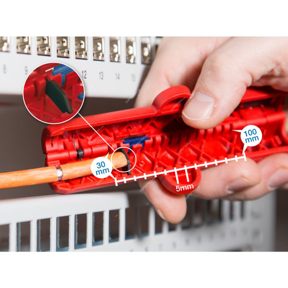 Weicon No. 10 Cat Cable-Stripper, 52000010, 140MM Weicon No. 10 Cat Cable-Stripper, 52000010, 140MM