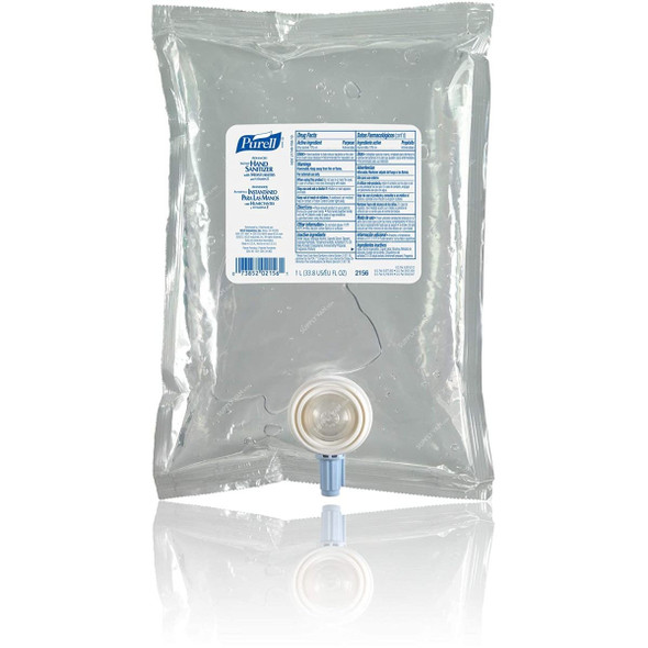 Purell Space Saver Hand Sanitizer Dispenser With 1 Ltr Advanced Gel Combo, 2120+2156-Set