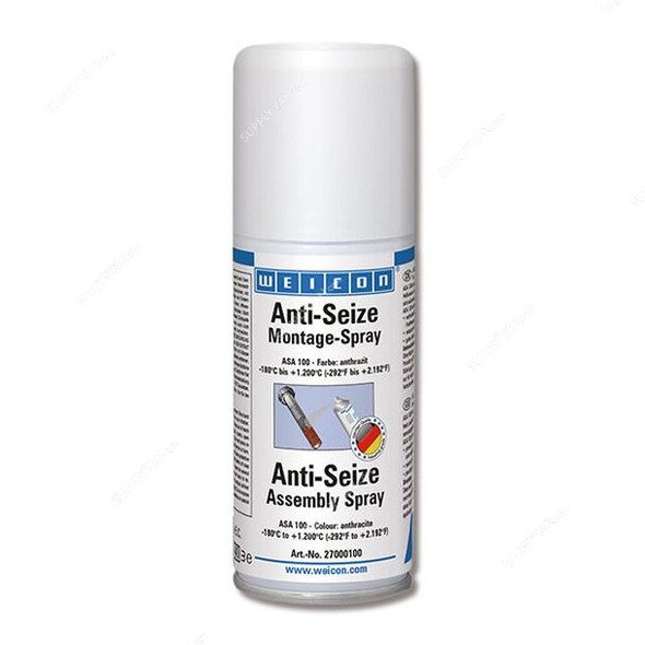 Weicon Anti-Seize Assembly Spray, 27000100, 100ML