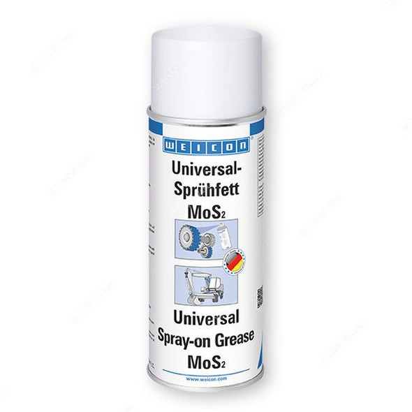 Weicon Universal Spray-on Grease with MoS2, 11530400, 400ml