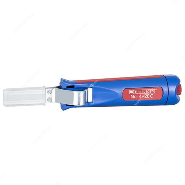 Weicon Cable Stripper, 50054428, 4 to 28 SQ.MM Capacity, Blue