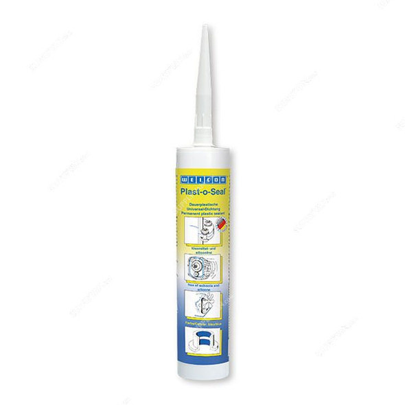 Weicon Plast-O-Seal Plastic Sealant, 30000300, 300GM