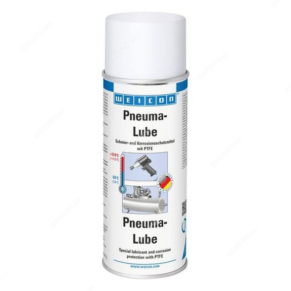 Weicon Pneuma-Lube Pneumatic Lubricant Spray, 11260400, 400ML