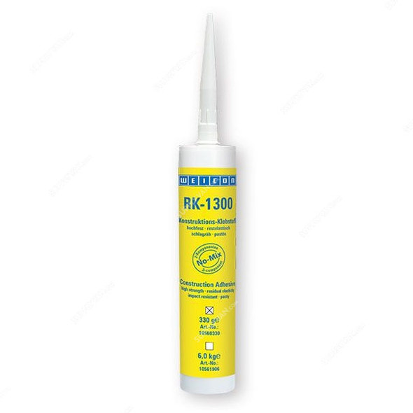 Weicon RK-1300 Structural Structural Acrylic Adhesive, 10560330, 330GM