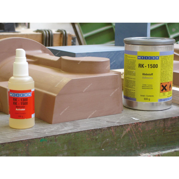 Weicon RK-1500 Structural Structural Acrylic Adhesive, 10563860, 60GM