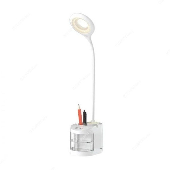 Olsenmark Rechargeable LED Desk Lamp, OME2775, 5V, White