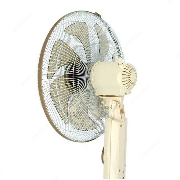 Olsenmark Stand Fan, OMF1788, 70W, 18 Inch, 7 Blade, Brown/White