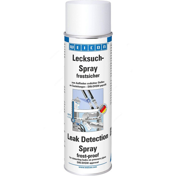 Weicon Frost-Proof Leak Detection Spray, 11654400, 400ml