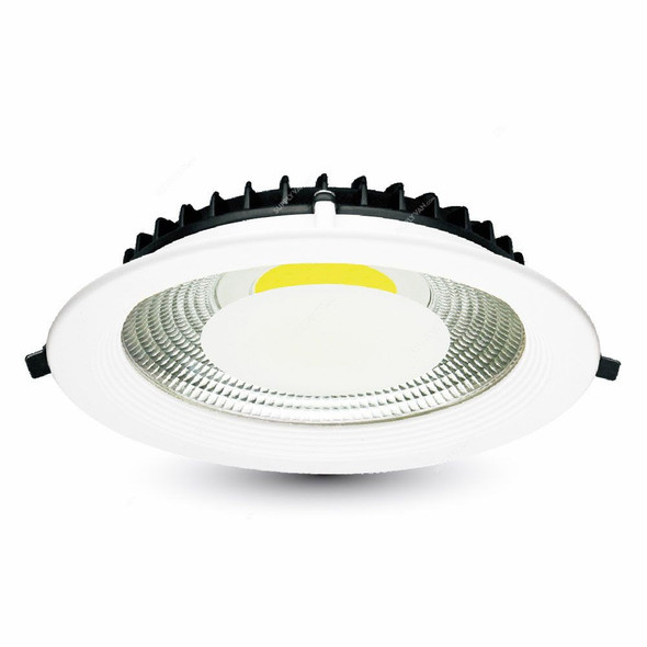 V-Tac LED Down Light, VT-2515, 15W, Round, 6000K, White