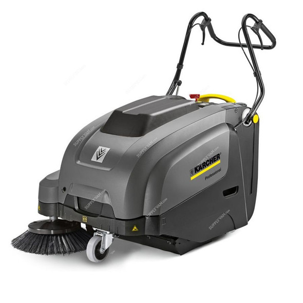 Karcher KM 75/40 W Bp Pack Vacuum Sweeper, 10492070, 400W, 550MM Working Width, 40 Ltrs Tank Capacity, Grey