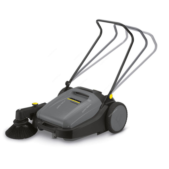 Karcher KM 70/20 C Compact Push Sweeper, 15171060, 480MM Working Width, 20 Ltrs Tank Capacity, Grey