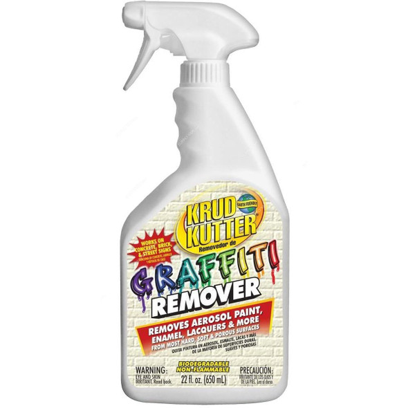 Krud Kutter Graffiti Remover Trigger Spray, GR226, 22 Oz