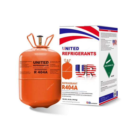 United Refrigerant Gas, R404A, 10.9 Kg