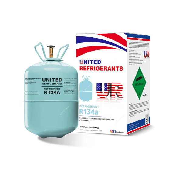 United Refrigerant Gas, R134A, 13.6 Kg
