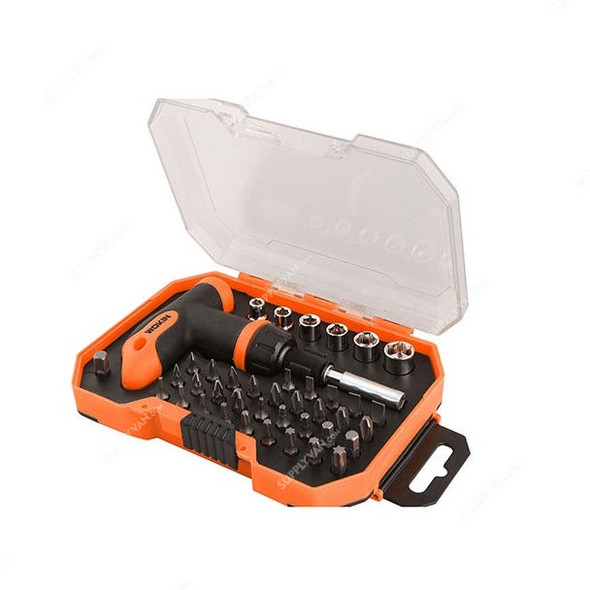 Wokin Bit and Socket Set, SHGT-W-206741, 41 Pcs/Set