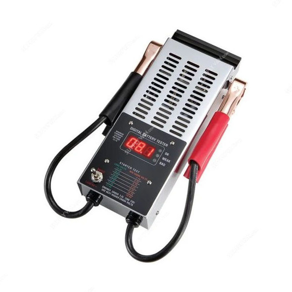 Trisco Battery Load Tester, R-510D, Digital, Stainless Steel