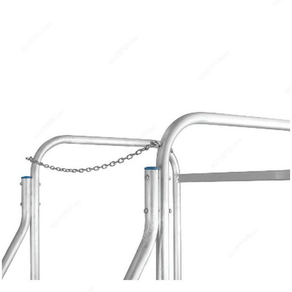 Topman Rolling Staircase, RSAL16, Aluminium, 15+1 Steps