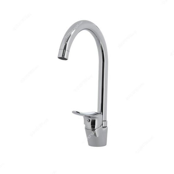 Geepas Single Lever Sink Mixer, GSW61095, Silver