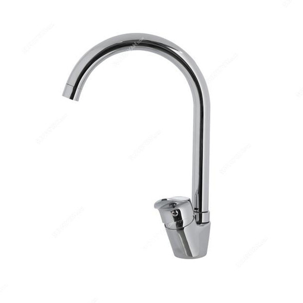 Geepas Single Lever Sink Mixer, GSW61095, Silver