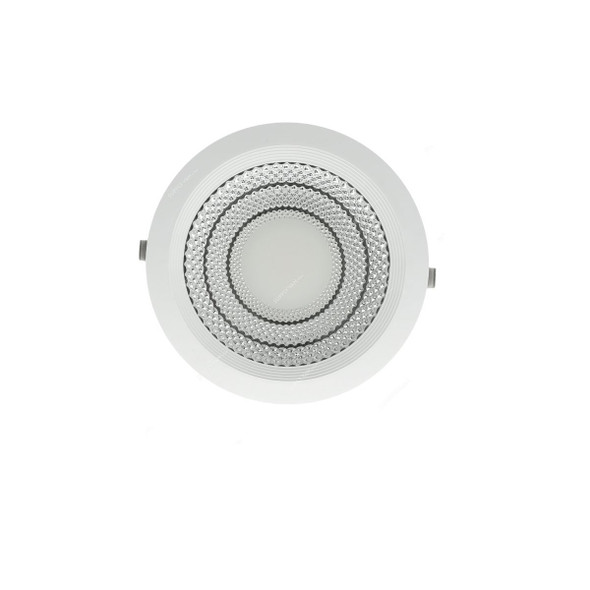 Geepas Round Slim LED Downlight, GESL55062, 30W, 6500K, Cool Daylight