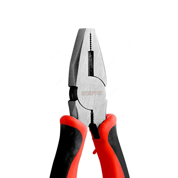 Geepas Combination Plier, GT59108, 7 Inch, Black/Red