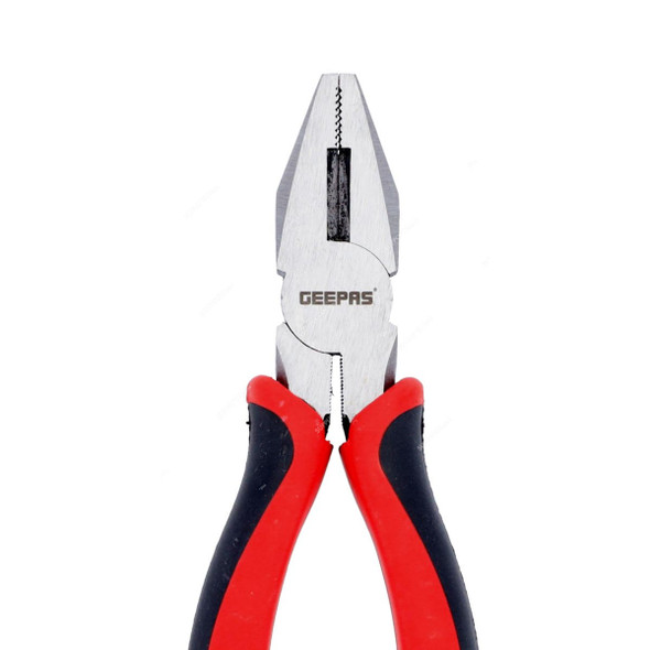 Geepas Combination Plier, GT59239, 8 Inch, Black/Red