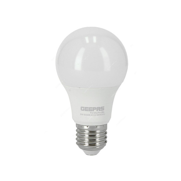 Geepas LED Bulb, GESL55068, 9W, 6500K, Daylight