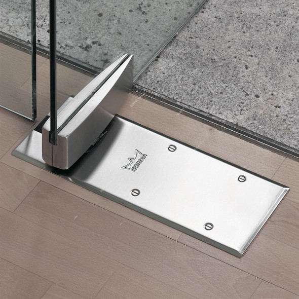 Dorma Floor Spring, BTS-65, Stainless Steel, Silver