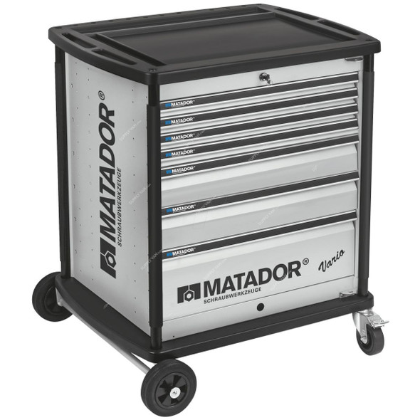 Matador Workshop Trolley, 8164-0011, Vario, 7 Drawers