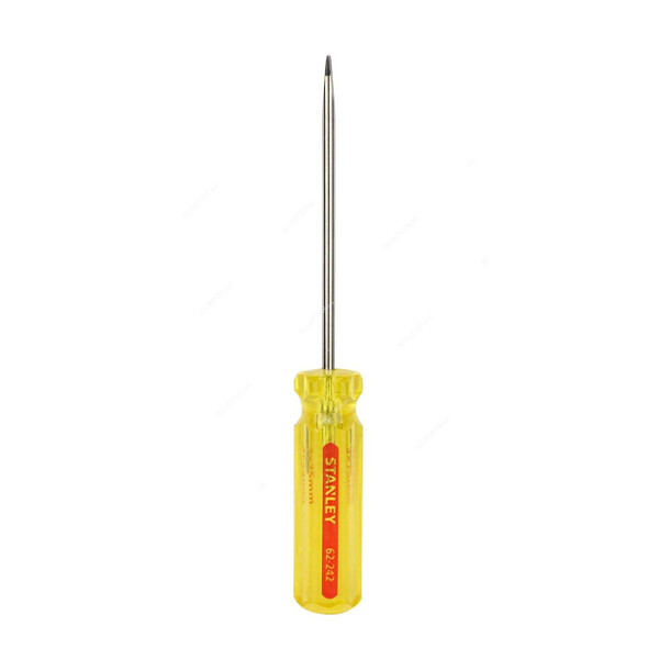 Stanley Fix Bar Screwdriver, 62-242-8, Slotted, 3MM Tip Size x 75MM Blade Length