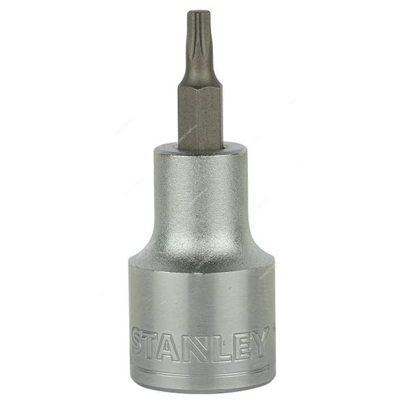 Stanley 4 Point Torx Bit Socket, STMT73389-8B, 1/2 Inch Drive, T20