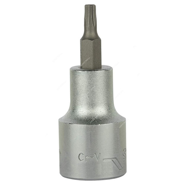 Stanley 4 Point Torx Bit Socket, STMT73390-8B, 1/2 Inch Drive, T25