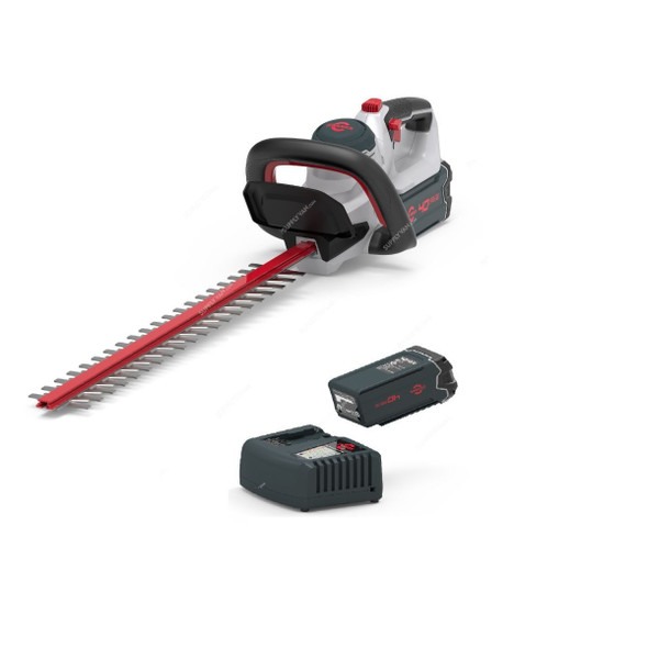 Cramer Cordless Hedge Trimmer With 6.0 Ah Battery and Charger, 40HD61, 40V, 61CM