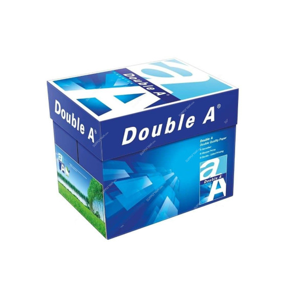 Double A Premium Photocopy Paper, A5, 80 GSM, 500 Sheets, White, 10 Ream/Carton