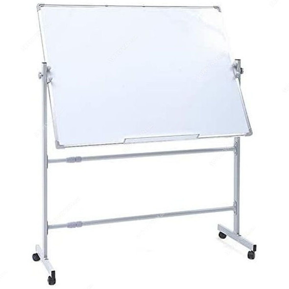 Magnetic White Board With Stand, 90CM Width x 120CM Length