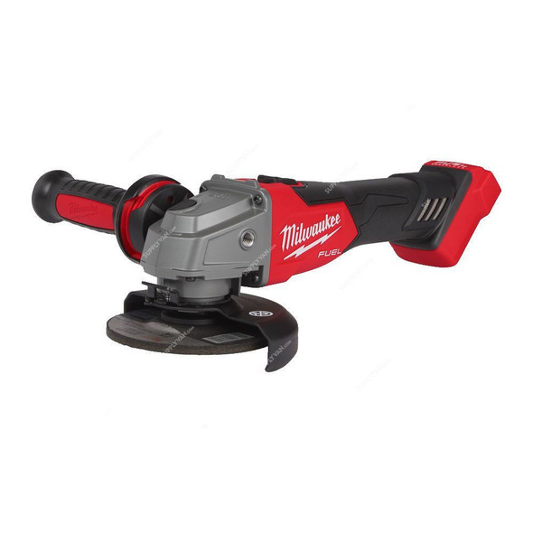 Milwaukee Cordless Angle Grinder Kit, M18FSAG125X-502X, 18V, 125MM, 5 Pcs/Kit