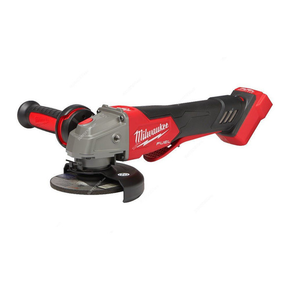 Milwaukee Cordless Angle Grinder With Paddle Switch, M18FSAGV125XPDB-0X, 18V, 125MM