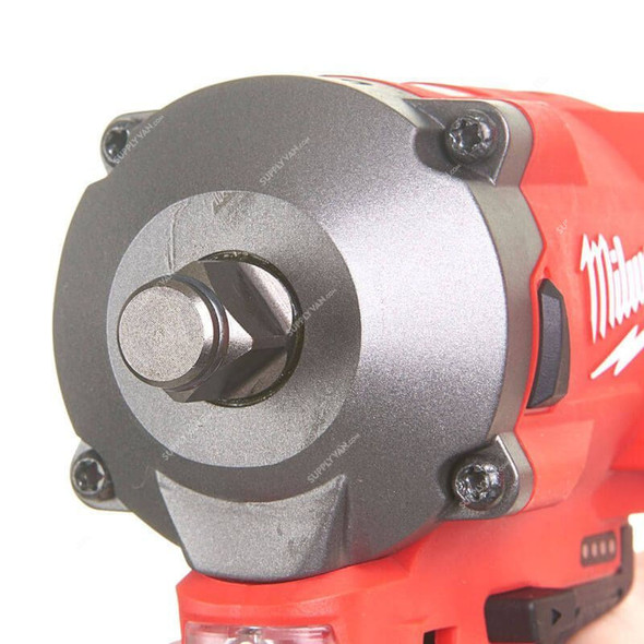 Milwaukee Cordless Impact Wrench With Friction Ring, M12FIWF12-0, Fuel, 1/2 Inch, 12V
