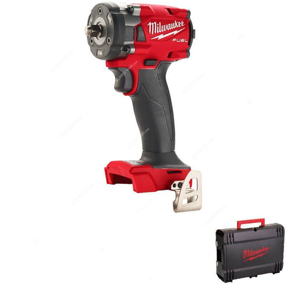 Milwaukee Cordless Impact Wrench Kit With Friction Ring, M18FIW2F38-502X, 3/8 Inch, 18V, 5 Pcs/Kit