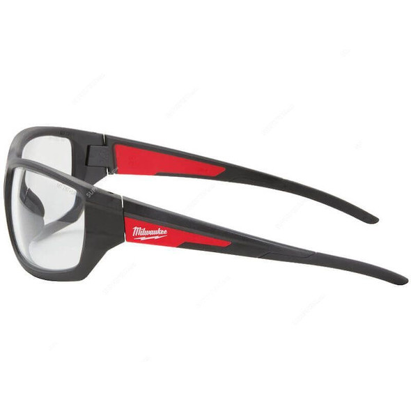 Milwaukee Performance Safety Glasses, 4932471883, Clear