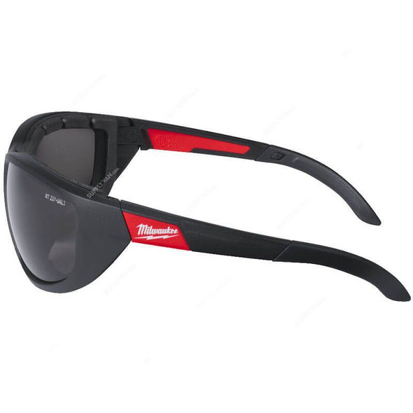 Milwaukee Premium Polarised Safety Glasses, 4932471886, Tinted