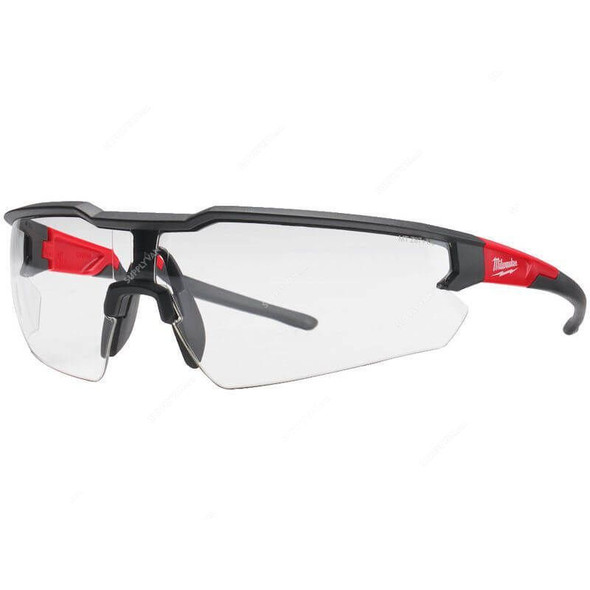 Milwaukee Enhanced Safety Glasses, 4932478763, Clear
