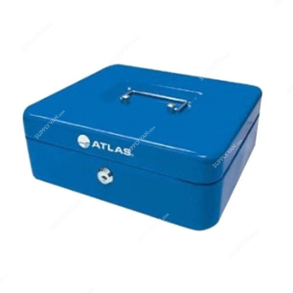 Atlas Cash Box, M, 200 x 250MM, Blue
